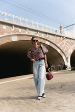 Load image into Gallery viewer, Charlotte Blouse (Leopard)
