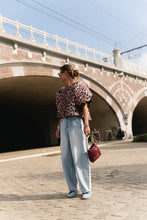 Load image into Gallery viewer, Charlotte Blouse (Leopard)