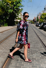 Load image into Gallery viewer, Charlotte Dress (Viola Burgundy)