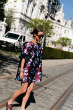 Load image into Gallery viewer, Charlotte Dress (Viola Burgundy)