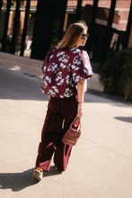 Load image into Gallery viewer, Cassie Cargo Pants (Burgundy)