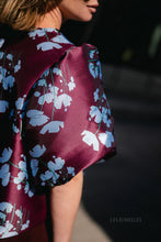 Load image into Gallery viewer, Charlotte Blouse (Viola Burgundy)