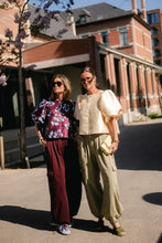 Load image into Gallery viewer, Cassie Cargo Pants (Burgundy)