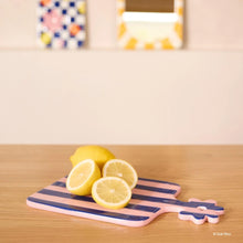 Load image into Gallery viewer, Rogelio Ceramic Cheese Plater (Rayas Bailarinas)