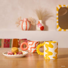 Load image into Gallery viewer, Bautista Ceramic Mug (Happy Waves)