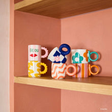 Load image into Gallery viewer, Bautista Ceramic Mug (Happy Waves)