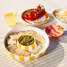 Load image into Gallery viewer, Alonso Bowl - Chip N Dip (Rayas Bailarinas)