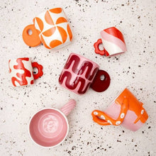 Load image into Gallery viewer, Leonor Mug (Retro Rhythm)