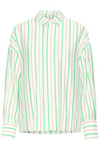 Load image into Gallery viewer, Ihkatya Shirt (Green Stripes)