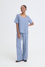 Load image into Gallery viewer, Ihjilma Shirt (White/Blue)
