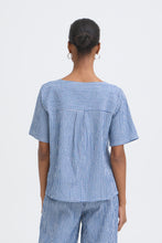 Load image into Gallery viewer, Ihjilma Shirt (White/Blue)