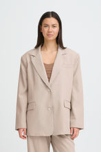 Load image into Gallery viewer, Ihfava Oversized Blazer (Beige)
