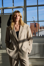 Load image into Gallery viewer, Ihfava Oversized Blazer (Beige)