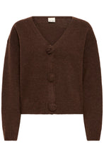 Load image into Gallery viewer, Povoke Cardigan (Coffee Brown)