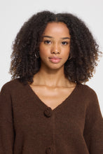 Load image into Gallery viewer, Povoke Cardigan (Coffee Brown)