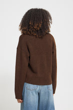 Load image into Gallery viewer, Povoke Cardigan (Coffee Brown)