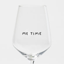 Load image into Gallery viewer, "Me Time" wine glass by Johanna Schwarzer × selekkt