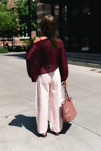 Load image into Gallery viewer, Monica Blouse (Burgundy)