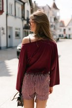 Load image into Gallery viewer, Tamsin Top (Burgundy)