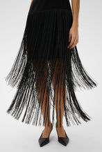 Load image into Gallery viewer, CHARLEENEIW Fringe Dress (Black)