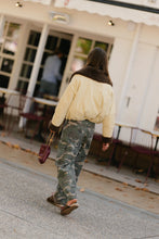 Load image into Gallery viewer, Quinn Aviator Jacket (Butter yellow)