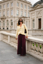 Load image into Gallery viewer, Rose Trousers (Burgundy)
