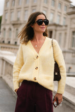 Load image into Gallery viewer, Billie-Lou Cardigan (Butter Yellow)