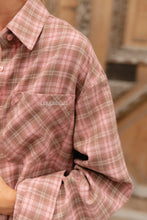 Load image into Gallery viewer, Kaia Shirt (Pink/Latte)