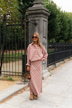 Load image into Gallery viewer, Eliza Skirt (Pink/Latte)