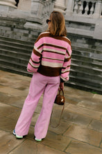 Load image into Gallery viewer, Norma Wide Velvet Pants (Orchid)