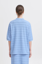 Load image into Gallery viewer, Knitty Poloshirt (Blue)