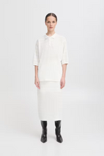 Load image into Gallery viewer, Knitty Poloshirt (White)
