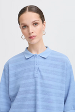 Load image into Gallery viewer, Knitty Poloshirt (Blue)