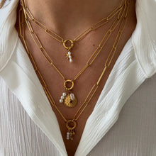 Load image into Gallery viewer, Base Big Oval Necklace (45 cm)