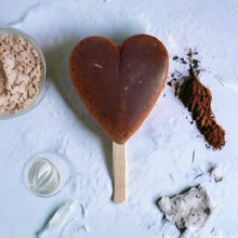 Load image into Gallery viewer, Roseshea & Aloevera Organic Heart Bar Scented Amber Tobacco