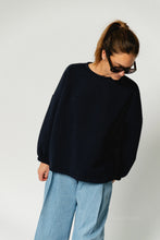 Load image into Gallery viewer, Mommy Sweater (Navy/Red)