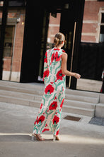 Load image into Gallery viewer, Chloe Dress (Ecru/Red)