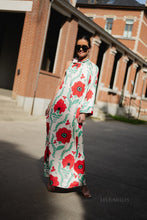 Load image into Gallery viewer, Chloe Dress (Ecru/Red)