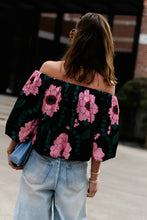 Load image into Gallery viewer, Rumi Top (Navy/Pink)