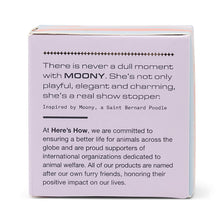 Load image into Gallery viewer, Here's How - The Moony, Lilac Glass Bottle Stopper