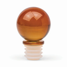 Load image into Gallery viewer, Here's How - The Moony, Amber Glass Bottle Stopper