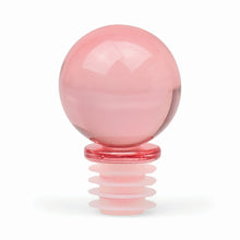 Load image into Gallery viewer, Here's How - The Moony, Blush Glass Bottle Stopper