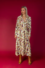 Load image into Gallery viewer, Sylvie Dress (Ivory Pensies)