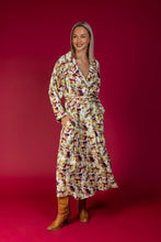 Load image into Gallery viewer, Sylvie Dress (Ivory Pensies)