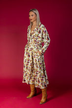 Load image into Gallery viewer, Sylvie Dress (Ivory Pensies)