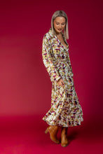 Load image into Gallery viewer, Sylvie Dress (Ivory Pensies)