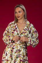 Load image into Gallery viewer, Sylvie Dress (Ivory Pensies)