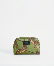 Load image into Gallery viewer, Olive Leopard Toiletry Bag