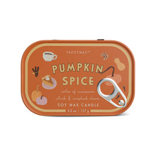 Load image into Gallery viewer, Paddywax Bistro "Pumpkin Spice" Tin Candle
