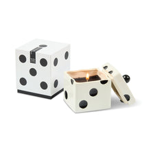 Load image into Gallery viewer, Paddywax Lucky Dice Ceramic - "Lava Stone" Black